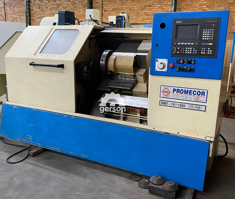 TORNO CNC PROMECOR SMT-19/1000 ANO 2000